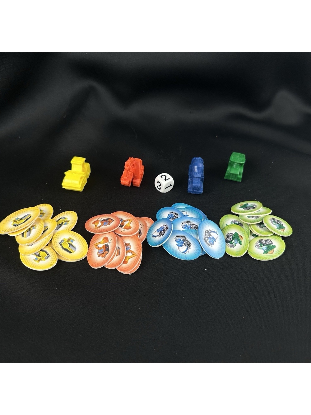 Monopoly Junior Trucks Edition Board Game Replacement Parts Trucks Die